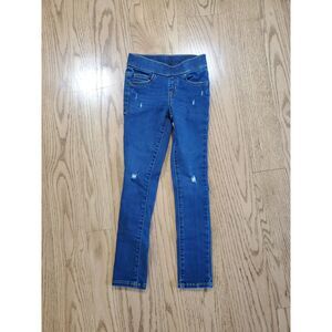 Cat & Jack 6X Slim Jegging Slightly Distressed Stretchy VGUC